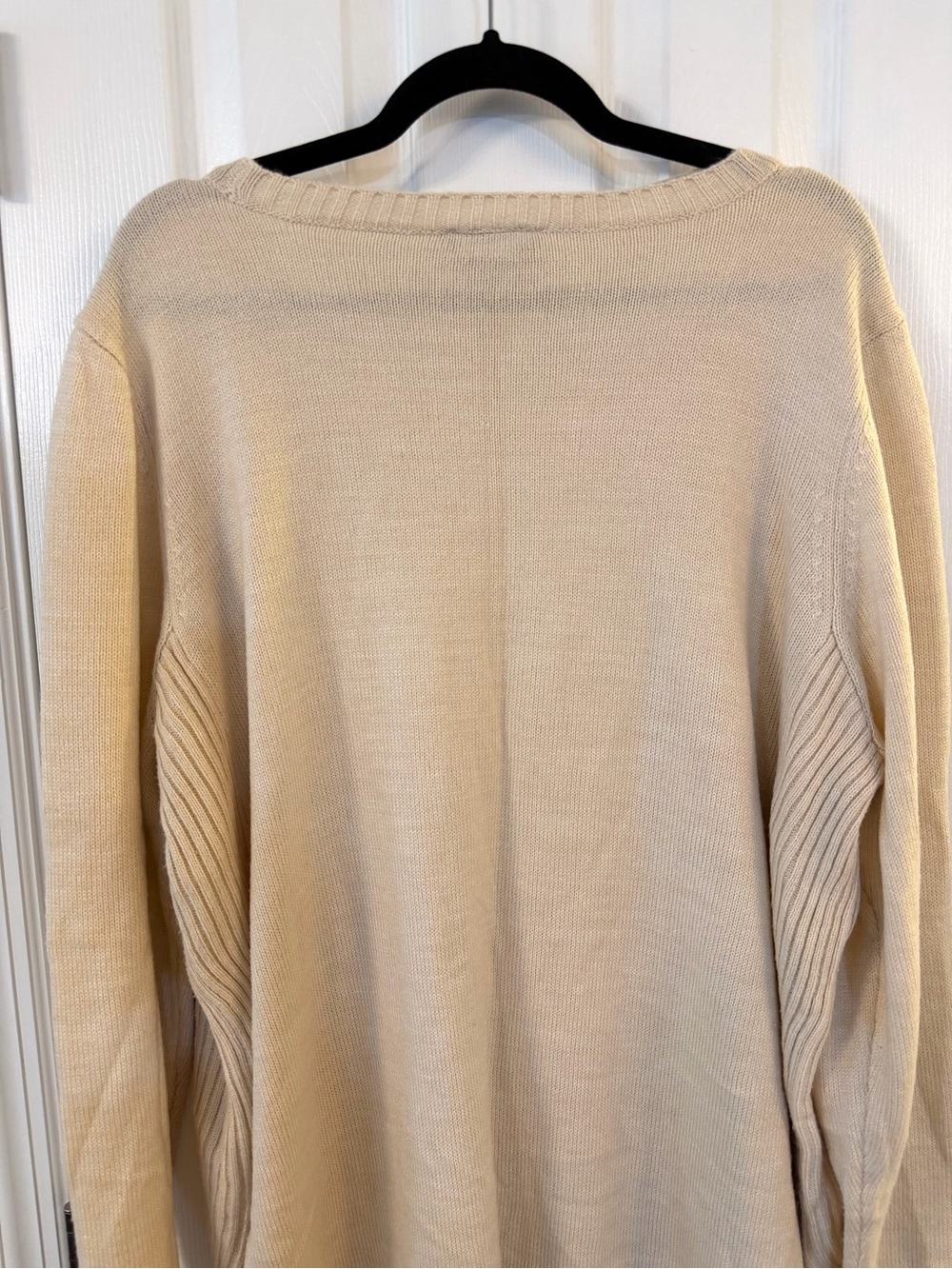 Lane Bryant Cream Textured Knit Sweater Plus Size 22W Lightweight - Picture 10 of 10